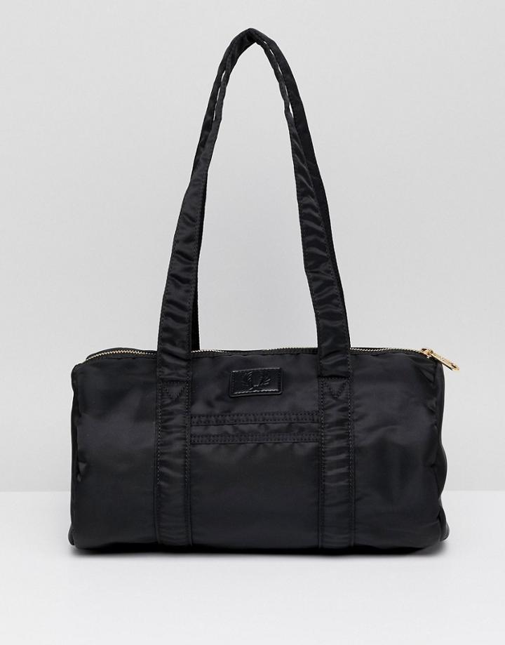 Fred Perry Mini Barrel Bag - Black