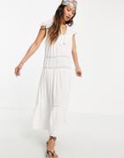 Rip Curl Layla Maxi Dress In White
