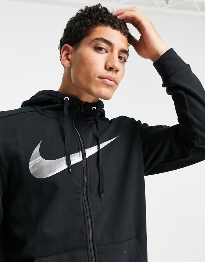 Nike Training Dri-fit Energy Full-zip Hoodie In Black