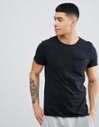 Blend Slim Fit Pocket T-shirt Black - Black