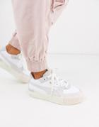 Puma Cali Sport Chunky Sneakers In Pastel-white