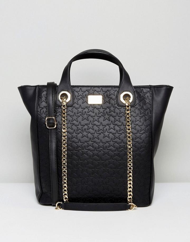 Marc B Oversized Tote Bag - Black