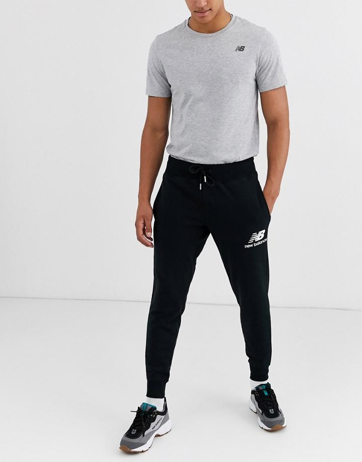 New Balance Slim Sweatpants In Black