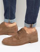 New Look Derby Shoes In Tan - Tan