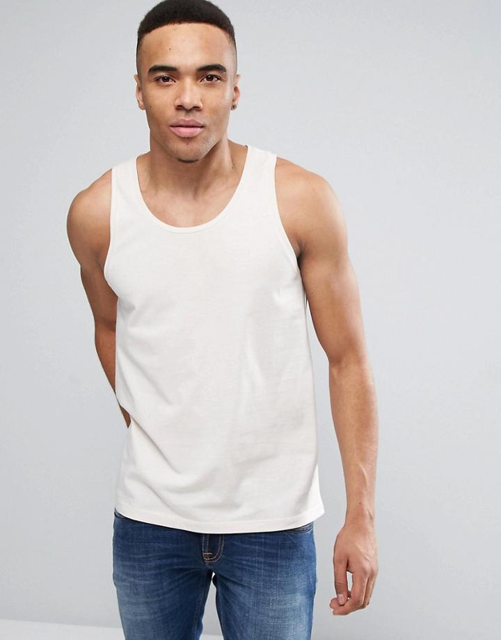 Asos Tank In Beige - Beige