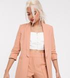 Asos Design Petite Mix & Match Tailored Suit Blazer-pink