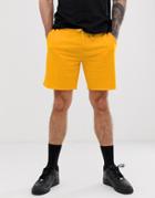 Pull & Bear Jogger Shorts In Yellow - Yellow