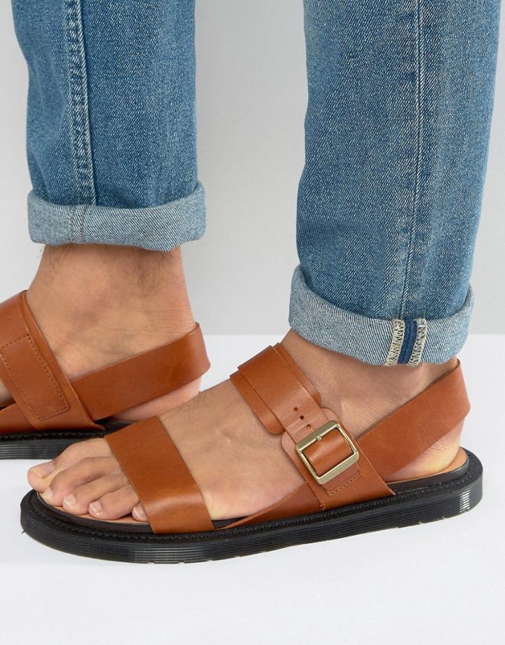 Dr Martens Kennet Sandals In Tan - Tan