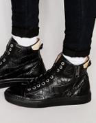 Kurt Geiger Procell Hi-top Sneakers - Black