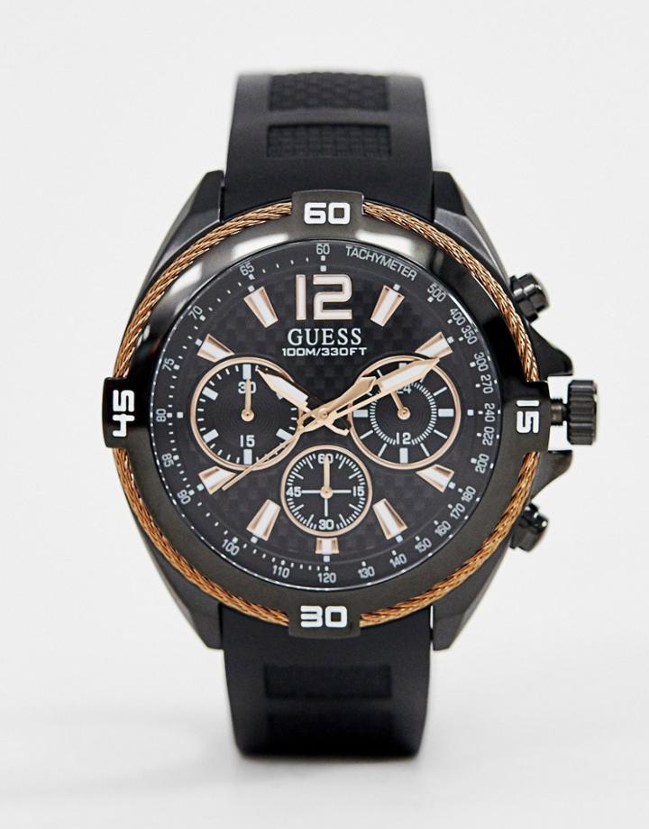 Guess W1168g3 Surge Bracelet Watch - Black