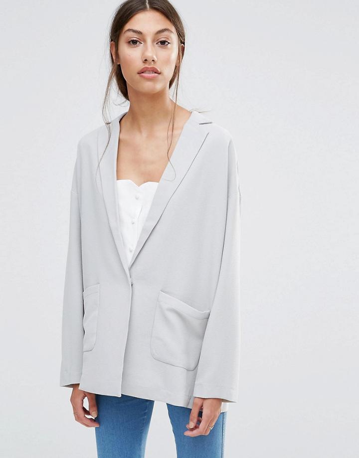 Vero Moda Classic Blazer - Gray