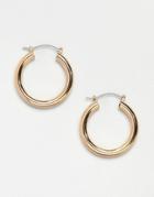 Steve Madden Hoop Hinge Earring - Gold