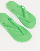 Ipanema Anatomica Flip Flops In Bright Green