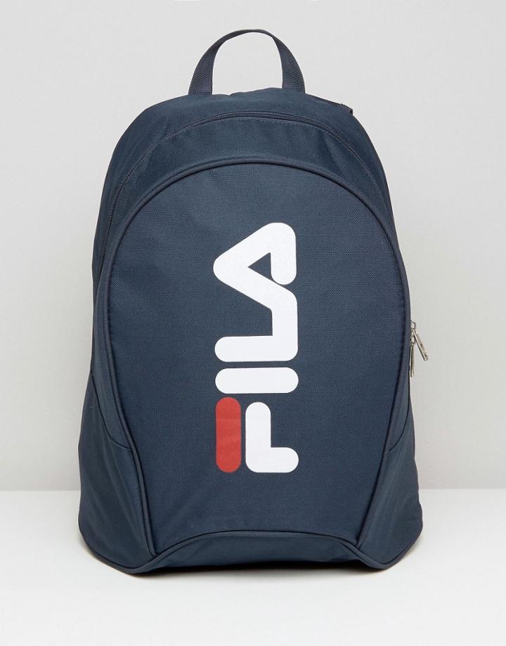 Fila Vintage Backpack In Navy - Navy