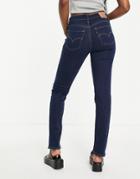 Levi's 312 Shaping Slim Jeans In Dark Wash Blue