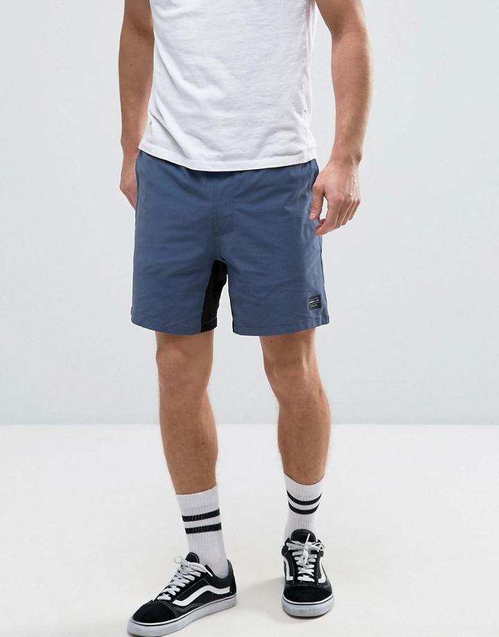 O'neill Conduct Hybrid Shorts With Mesh Panels In Blue - Blue