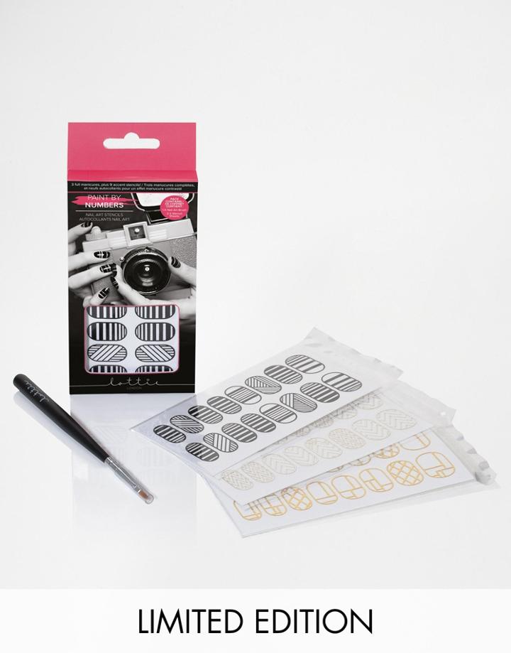 Lottie Limited Edition Paint By Numbers Manicure - Paint By Numbers