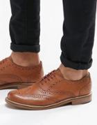 Ben Sherman Deon Oxford Brogue Cognac - Tan
