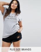 Nvme Plus Females Are The Future T-shirt - Gray