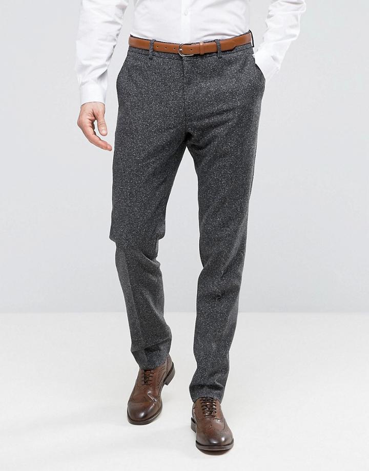 Minimum Pants With Flecking - Gray