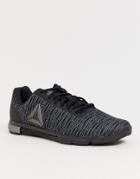 Reebok Training Speed Tr Sneakers In Triple Black