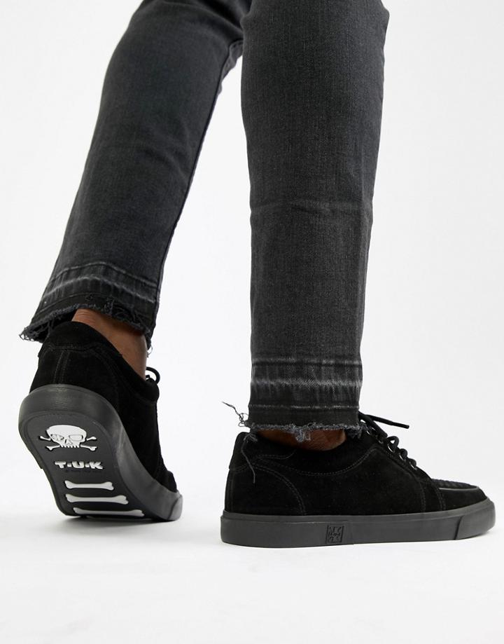 T.u.k Vlk Suede Sneakers - Black