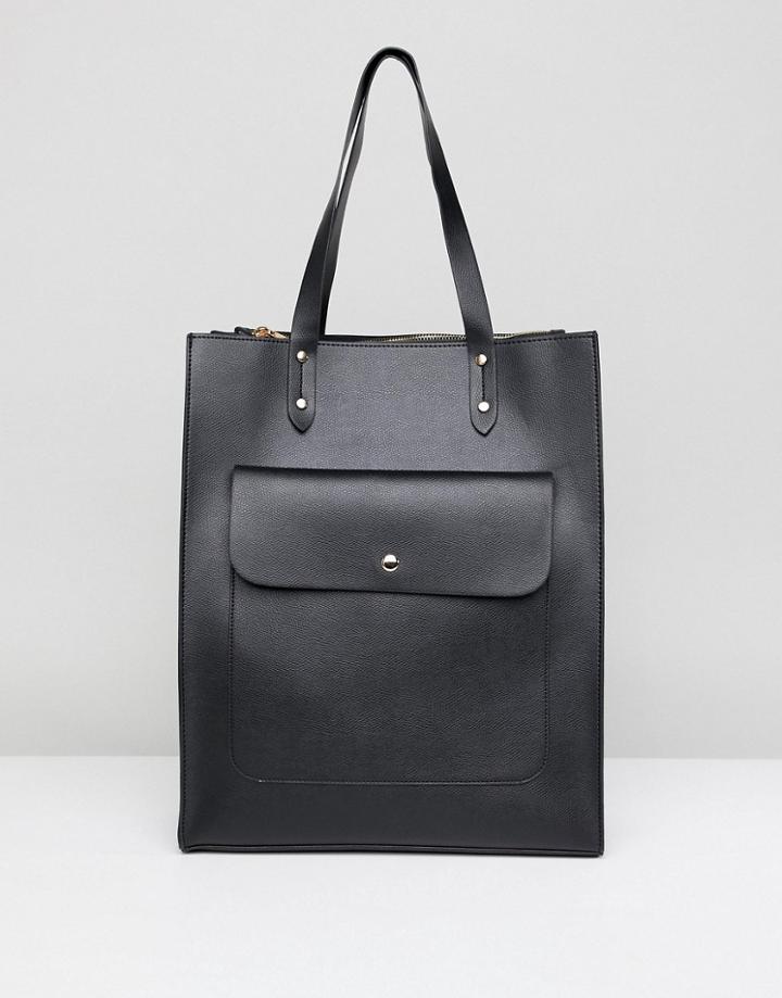 Asos Design Tablet Pocket Shopper - Black