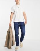 Diesel D-luster Slim Jeans In Mid Wash-blue
