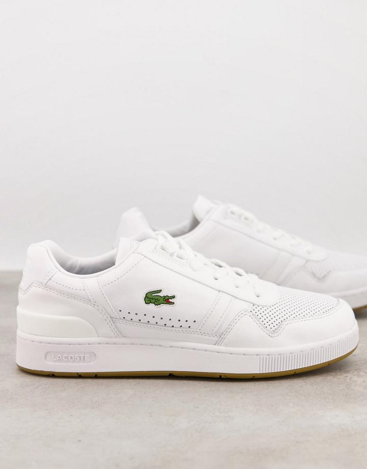 Lacoste T-clip Sneakers In White