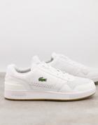Lacoste T-clip Sneakers In White