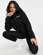 Ellesse Cropped Hoodie & Leggings Set In Black