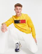 Tommy Hilfiger Epic Logo Crew Neck Sweat-yellow