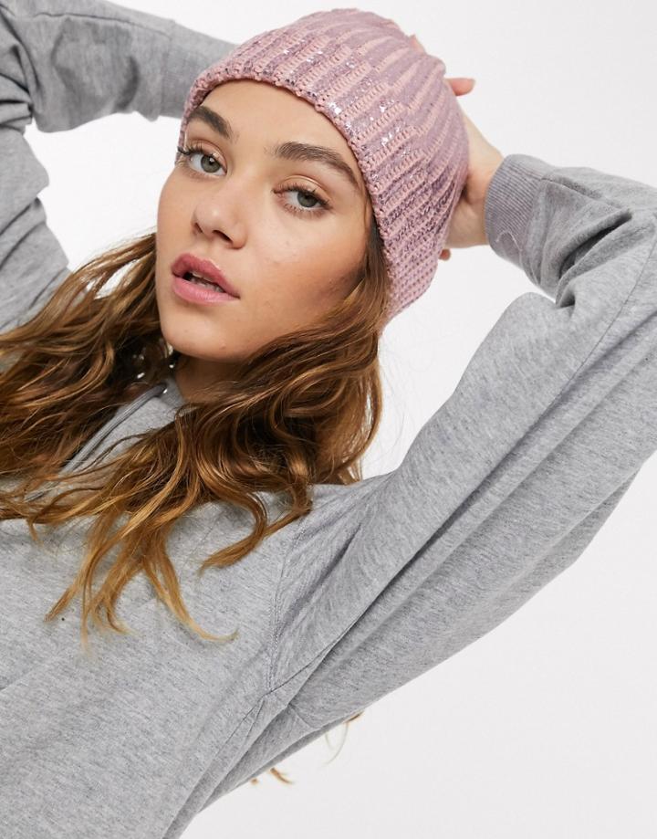 Skinny Dip Pink Bella Beanie
