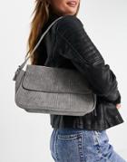 Svnx Cord Shoulder Bag In Gray-grey