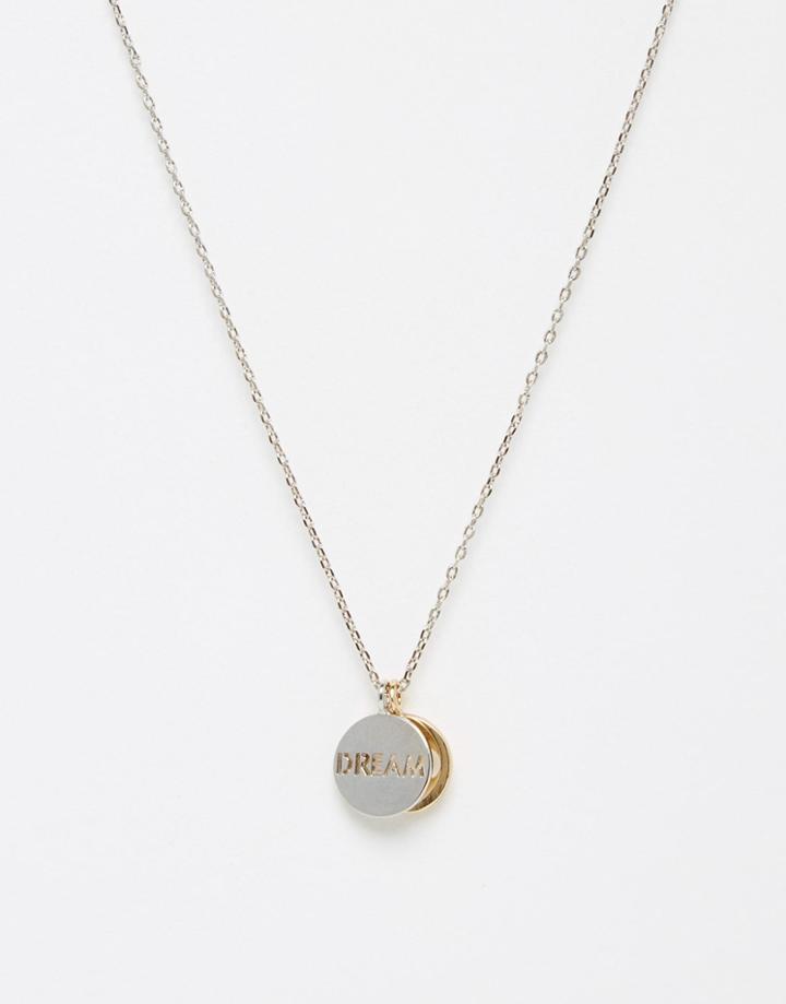 Nylon Gold Plated Dream Cloud Necklace