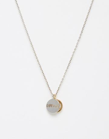 Nylon Gold Plated Dream Cloud Necklace
