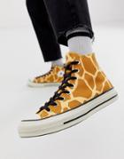 Converse Chuck 70 Sneakers In Giraffe Print