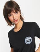Quiksilver Deeperwater Short Sleeve T-shirt In Black