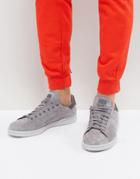 Adidas Originals Stan Smith Sneakers In Gray Bz0452 - Gray