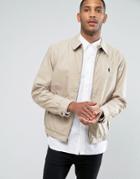 Polo Ralph Lauren Harrington Jacket In Beige