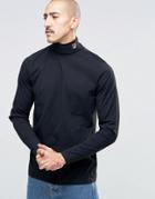 Fila Vintage Long Sleeve Roll Neck T-shirt - Black