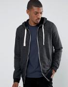 Esprit Zip Through Sweatshirt - Black