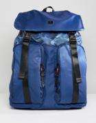 Luke Sport Keegan Double Pocket Backpack In Navy - Navy