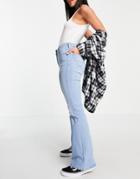 Lee High Rise 70s Kick Flare Jeans In Blue-blues