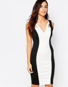 Jessica Wright Monochrome Pencil Dress