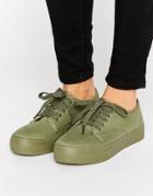 Blink Flatform Sneaker - Green