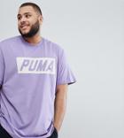 Puma Plus Logo T-shirt - Purple