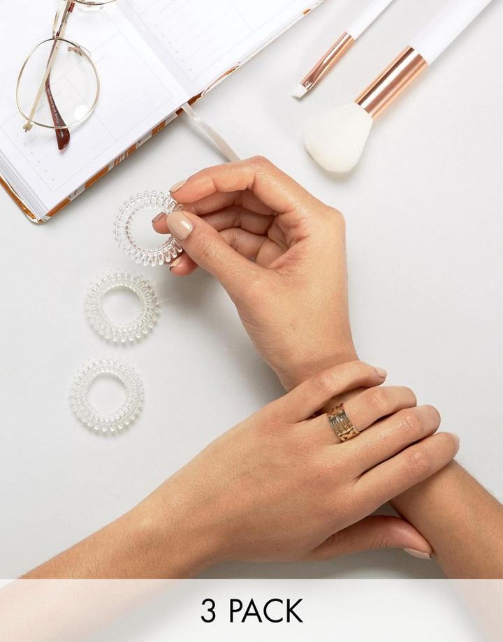 Invisibobble Power Strong Hair Tie - Crystal Clear - Clear