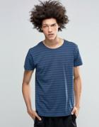 Cheap Monday Multi Stripe T-shirt - Blue