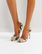 Ted Baker Peetch Ornate Paisley Embellished Pumps-multi